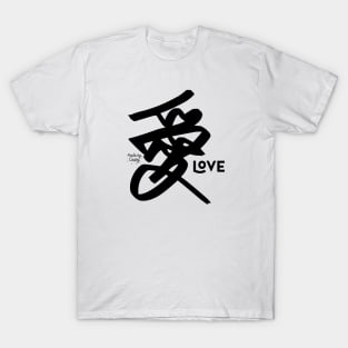 Faith, Hope, Love: Love Edition (Dark) T-Shirt